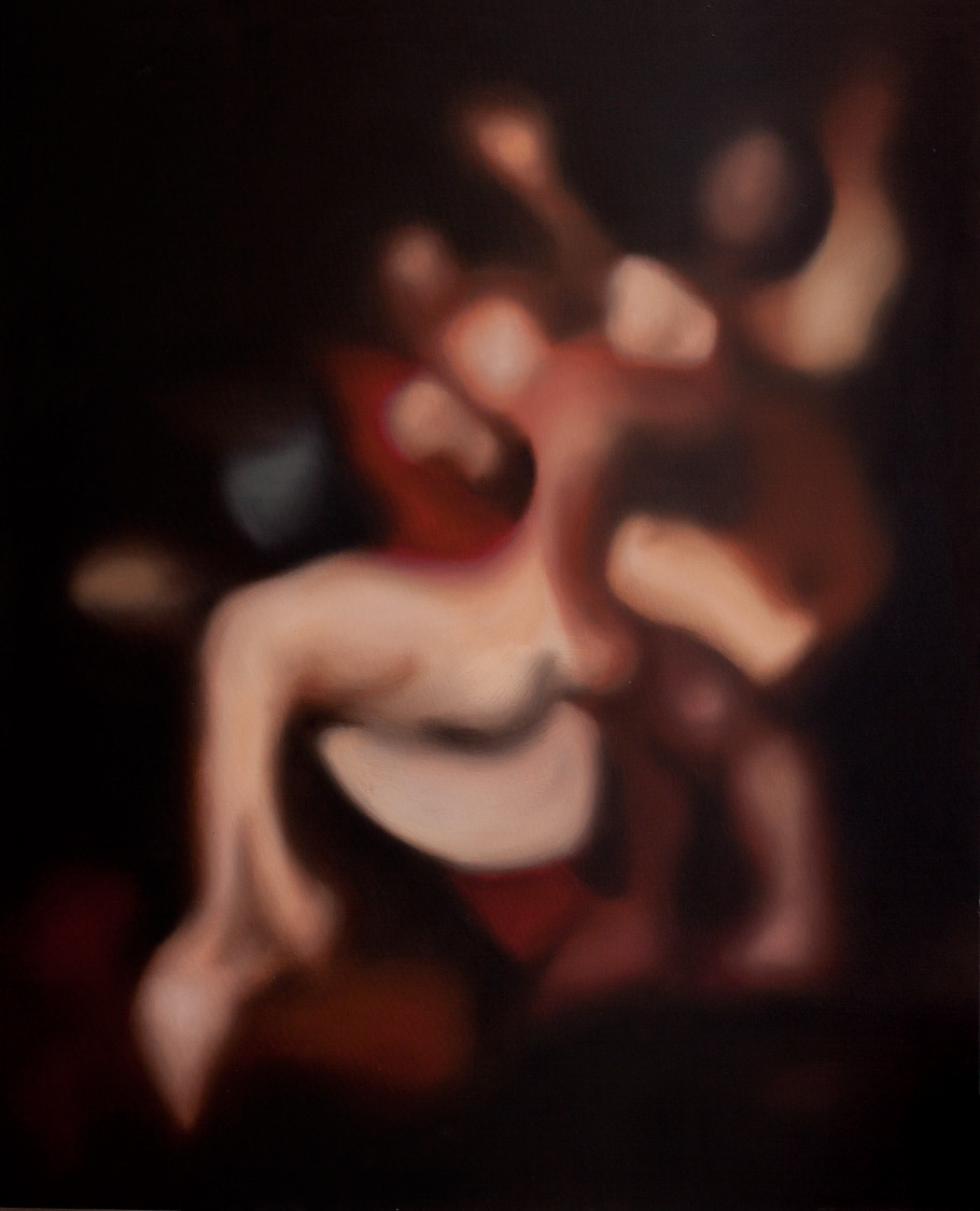 El Entierro de Cristo, 2012, óleo sobre lienzo, 120 × 150 cm