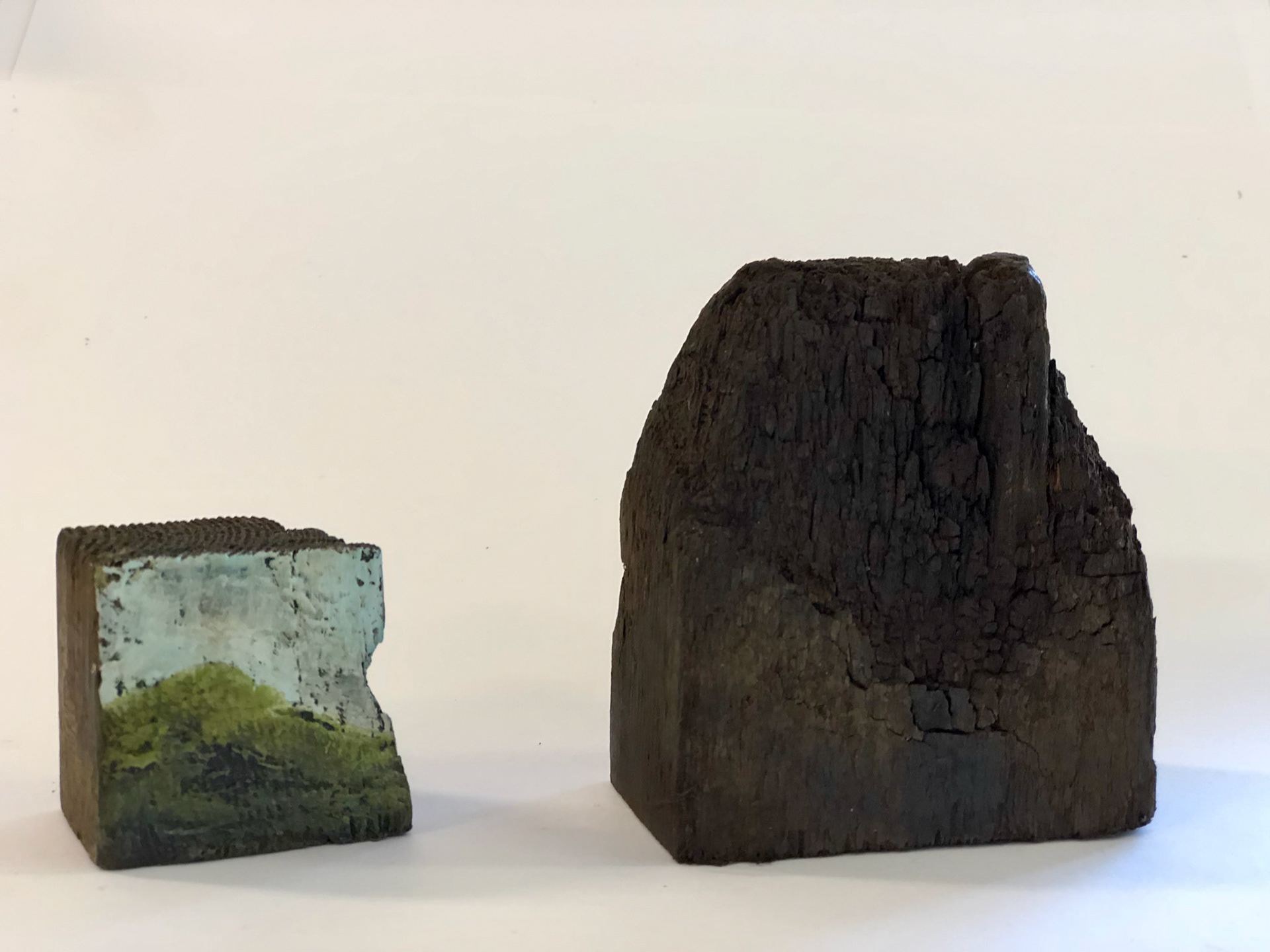 Paisajes portables, óleo sobre madera, fechas y dimensiones variables