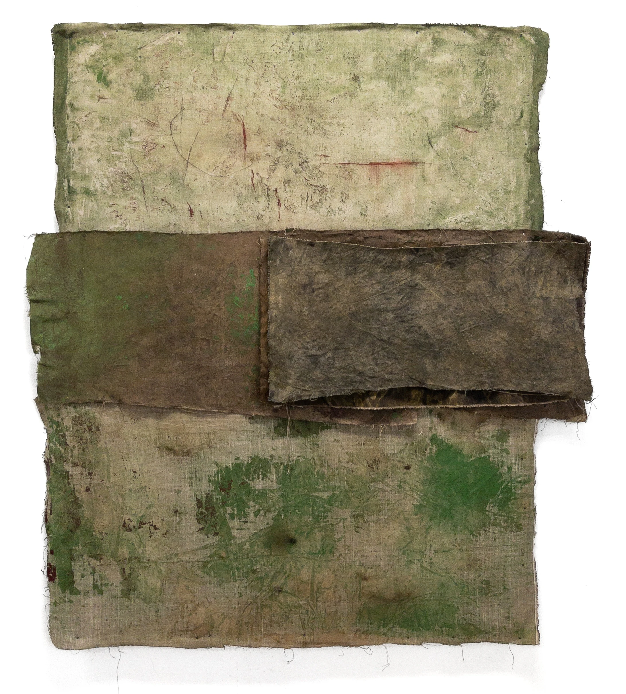 Territorio, 2021, técnica mixta sobre lienzo, 170 × 150 cm