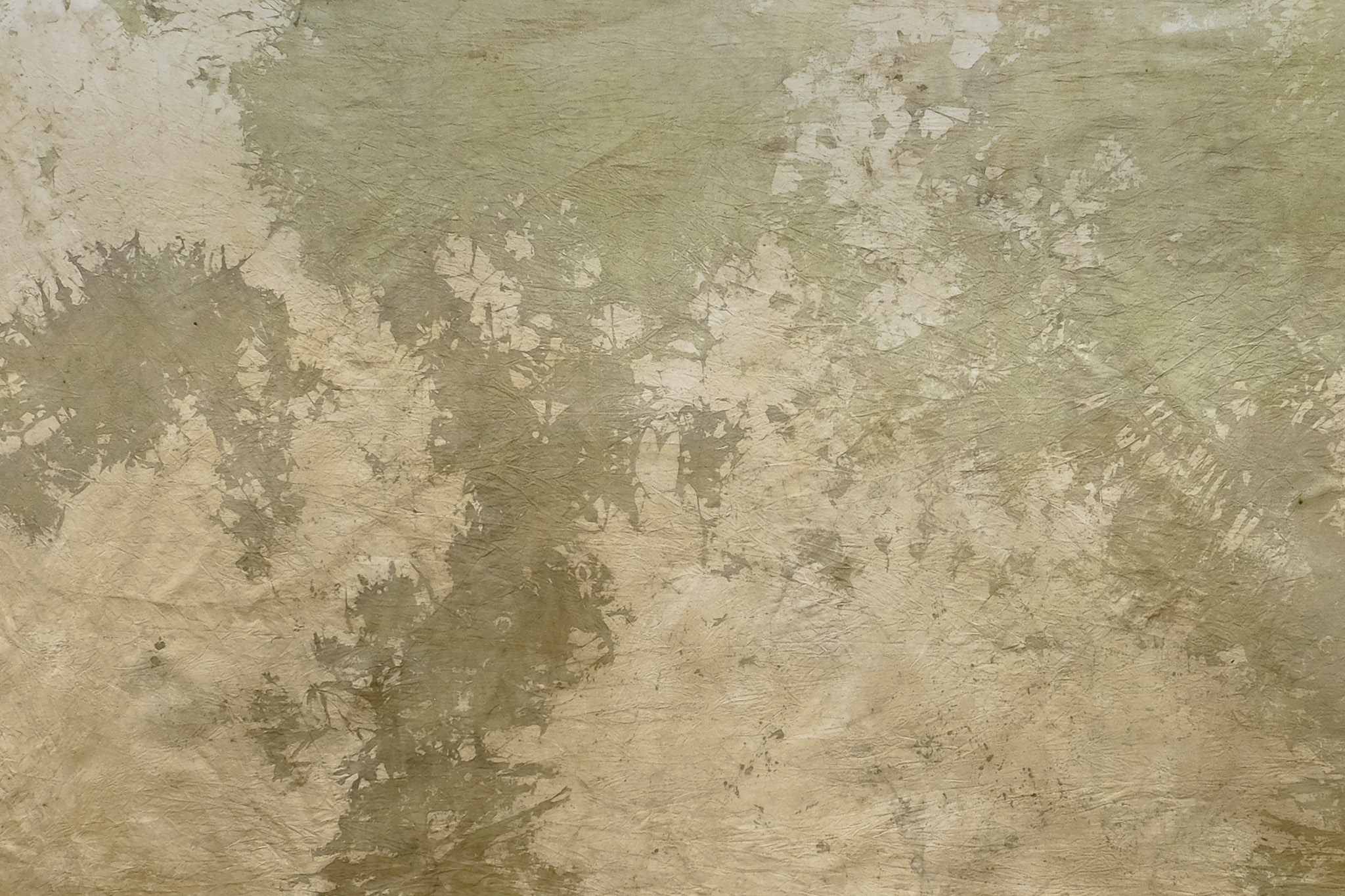 Territorio Garzón (2023/2024). Agua del arroyo Garzón y colores vinílicos sobre lienzo, 150x300 cm