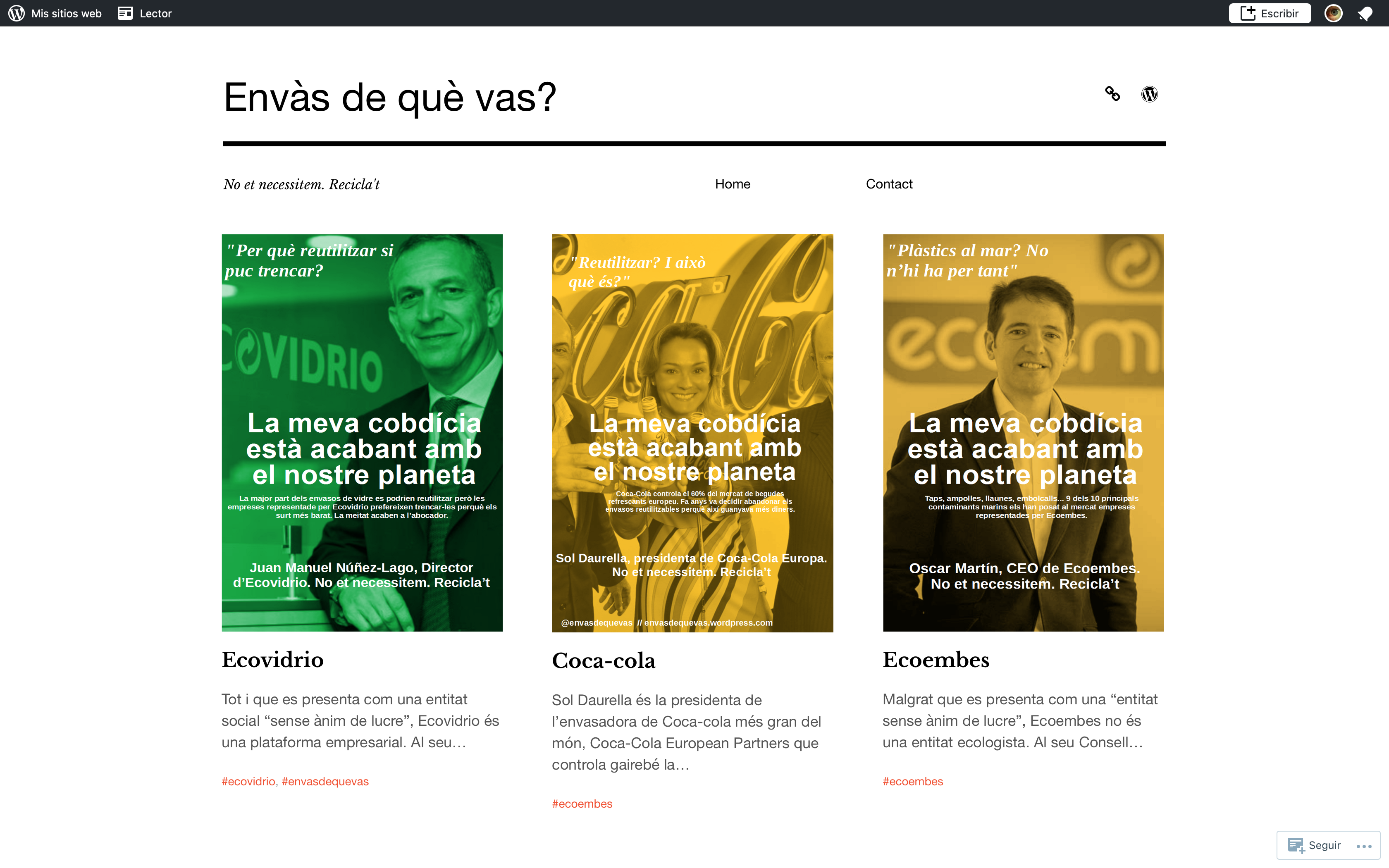Envàs de què vas?