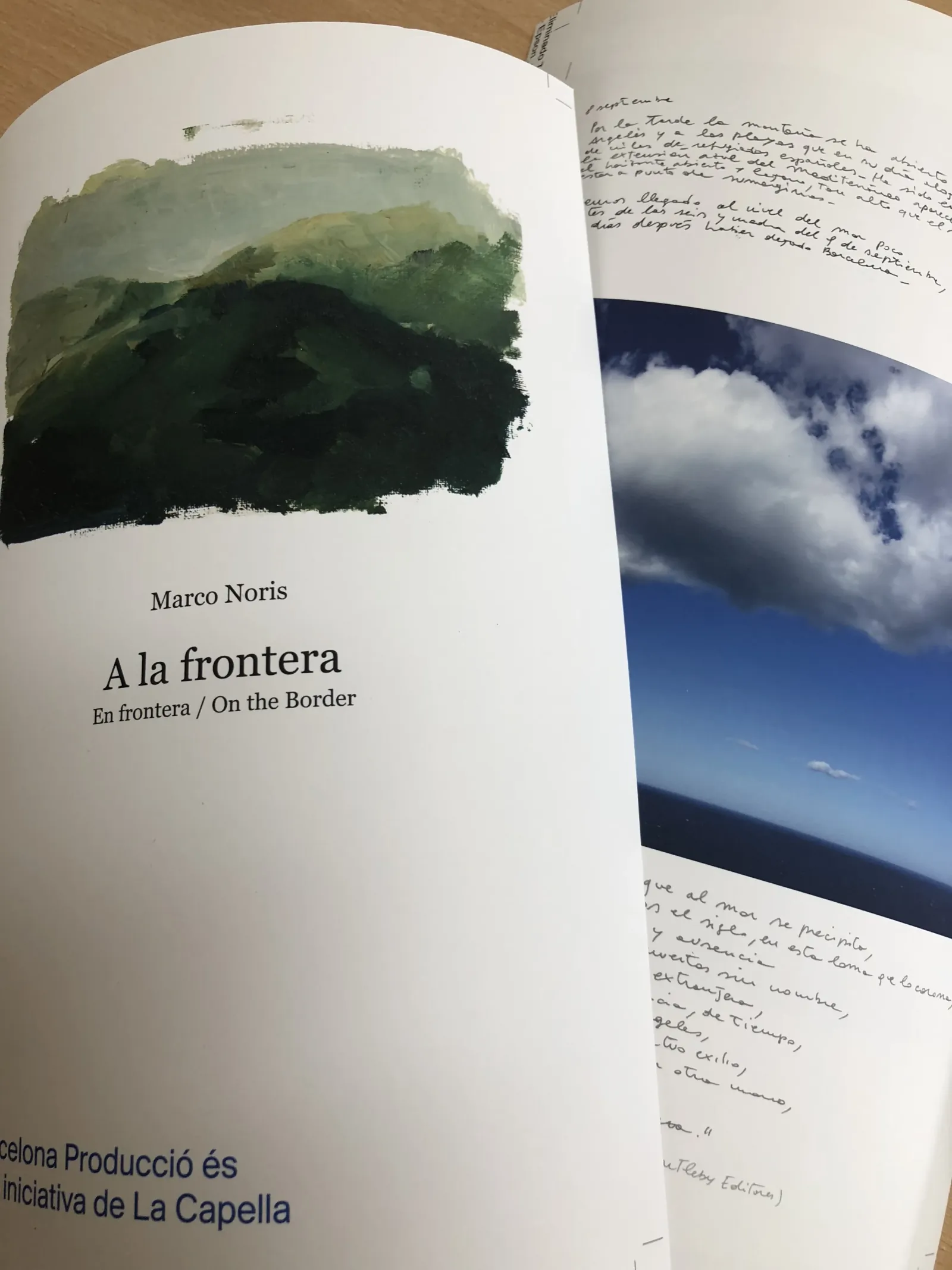 Presentación del proyecto y de la publicación de En frontera