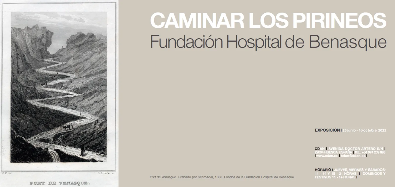 Caminar los Pirineos — CDAN, Huesca