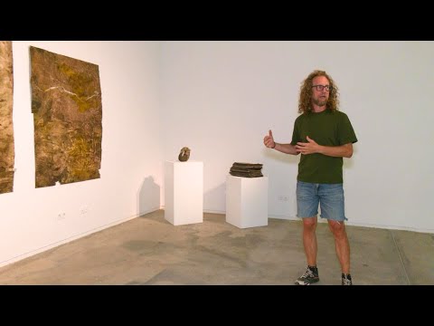Fotograma de Canal 21 Ebre: Marco Noris en la exposición de Cos d'Ebre