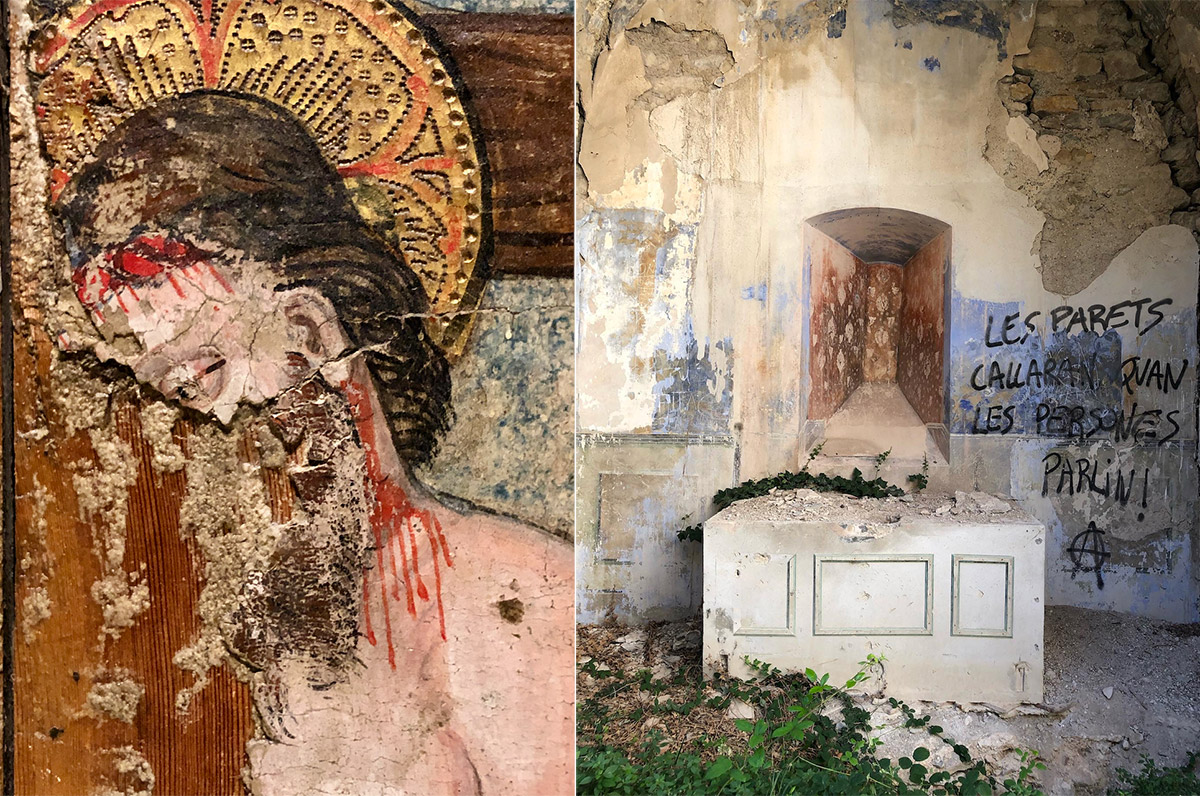 El Cristo de la Iglesia románica de Sant Climent de Taüll / Sant Fructuós d'Aramunt