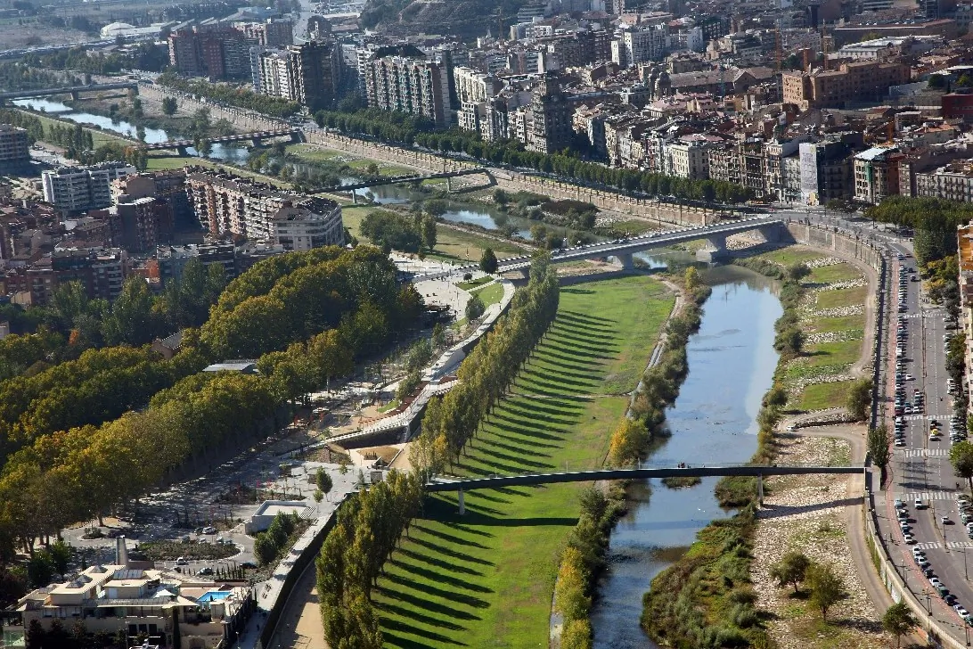 Recorrido perceptivo por el río Segre en Lleida