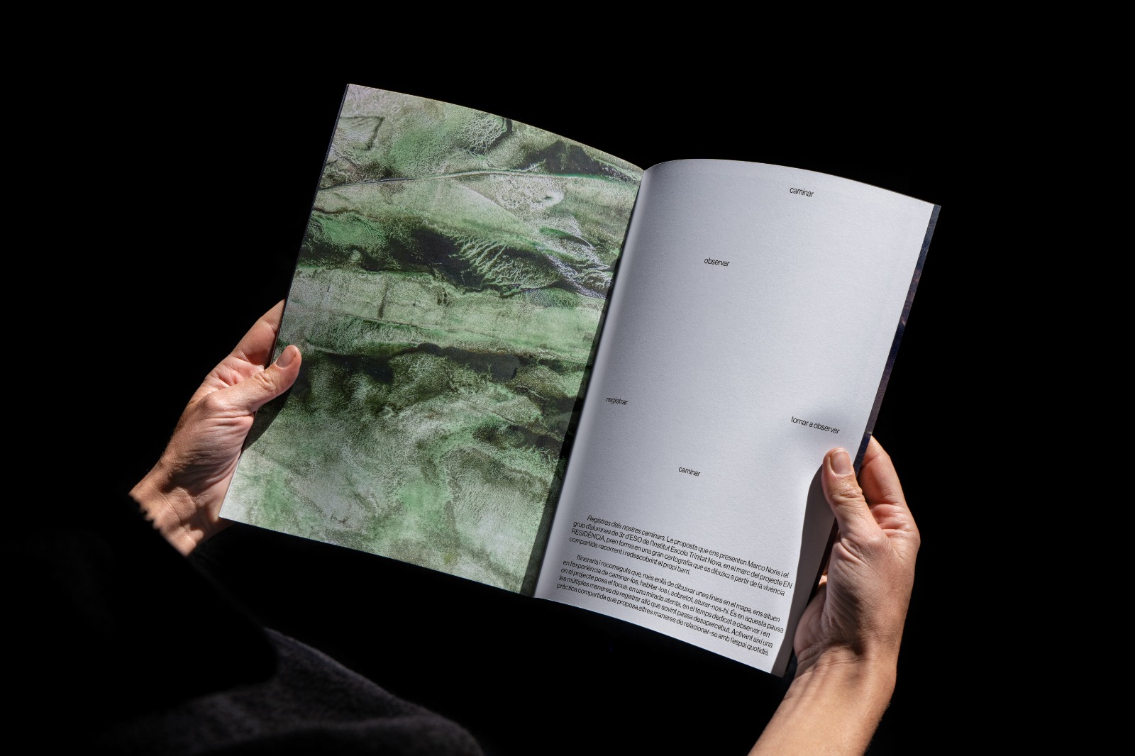 Fanzine del proyecto. Diseño: Guillem Gasparin