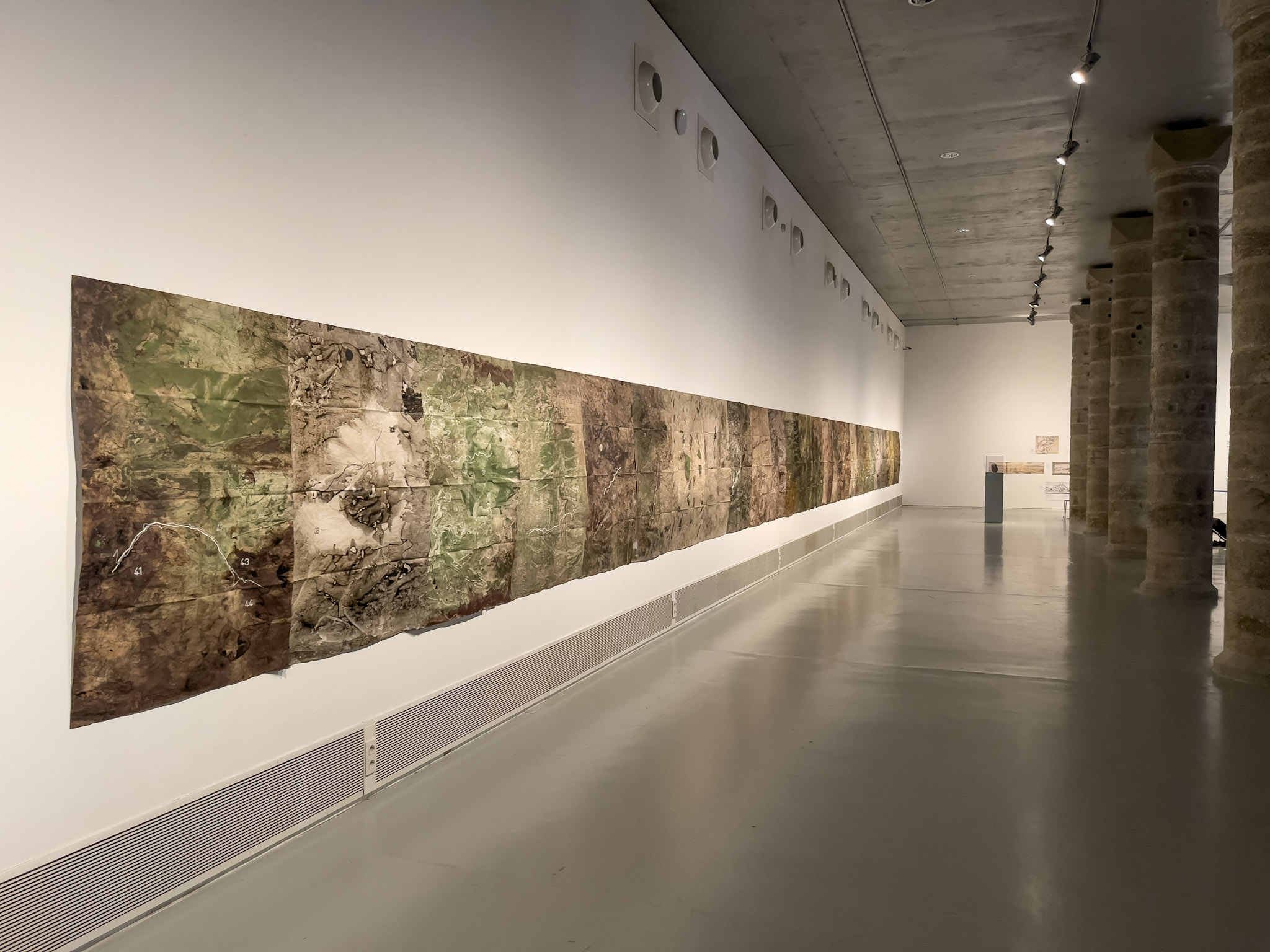 Exposición "Cossos d’aigua. Encarnacions aquoses de matèries i signes", La Panera, Lleida, 2024